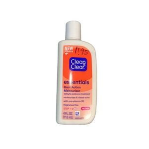 Clean & Clear Essentials Dual Action Moisturizer 4oz